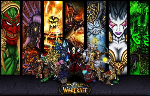 world of warcraft characters. world of warcraft